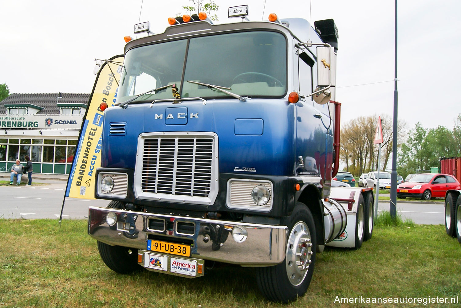 Vrachtwagens Mack F Series uit 1980